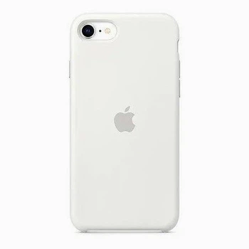 Чохол-накладка Silicone case SE 2020 White білий