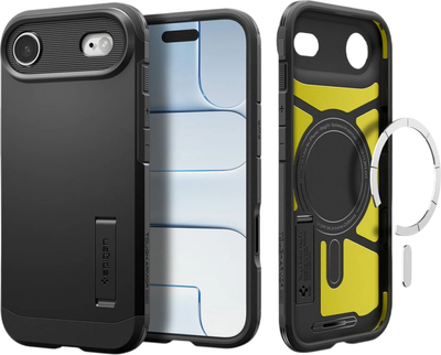 Панель Spigen Tough Armor "T" MagSafe case для Apple iPhone 17 Air Black (ACS10324)