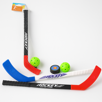 Детский набор для хоккея и гольфа Profi Ice Hockey 2909 2 клюшки + шайба + мяч