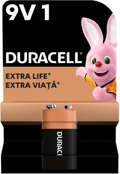 Батарейка Duracell 6LR61 крона Alkaline 9v