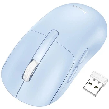 Беспроводная мышь Hoco DI88, BT4.0, 2.4G, 800-1600DPI, 1xAA, blue