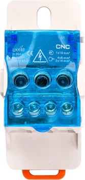 Розподільчий блок CNC Electric FTUKK80 80 A на DIN-рейку (NV821761)