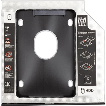 Кишеня-адаптер PowerPlant для приєднання 2.5" HDD/SSD SATA 3.0 12.7 мм (HB390014)