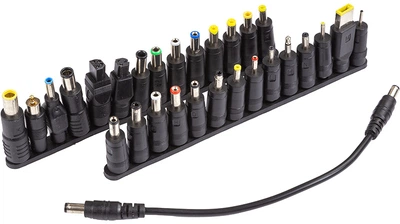 Комплект перехідників PowerPlant для універсальних мобільних батарей 28 шт. (PB931149)