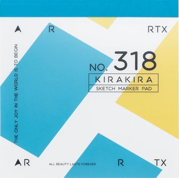 Скетчбук Arrtx для маркерів 18x18 см 56 аркушів (LC302666)