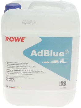 Рідина для нейтралізації відпрацьованого газу ROWE HIGHTEC AdBlue (сечовина) 10 л (65328-0100-99)