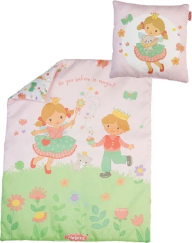 Kocyk z poduszką dla lalek Heless Princess Emily 1520522 (4001949050008)