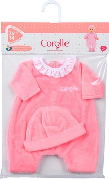 Piżama dla lalek Corolle Mon Grand Poupon z kapeluszem Różowa 36 cm 5610468 (4062013141138)