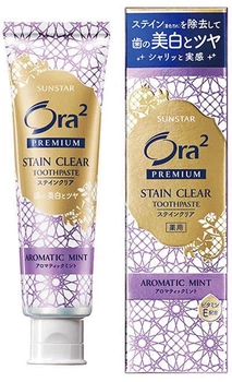 Відбілювальна зубна паста SunStar Ora2 Premium Aroma Mint 100 г (4901616013148)