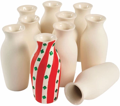 Креативний набір Colorations Decorate Your Own: керамічна ваза 12 елементів CHMINIVA (5710903112483)