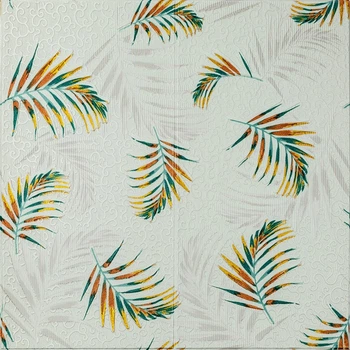 3D панель самоклеюча Sticker Wall SW-00001983 680х670х4 мм цегла бежева