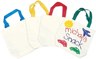 Набір для творчості Colorations бавовняна сумка через плече 12 елементів CANVAS (191487012935)