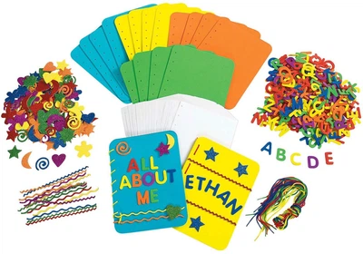 Набір для творчості Colorations щоденник з піни 12 елементів CHJOURNA (5710903614437)