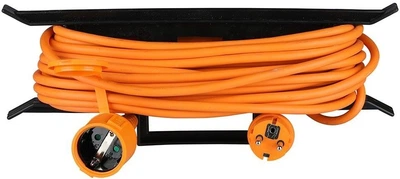 Przedłużacz ogrodowy V-TAC 15 m 16 A z uchwytem do zwijania i klapką (VT-3002-15)