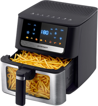 Frytkownica beztłuszczowa Berdsen BD-655 Czarna