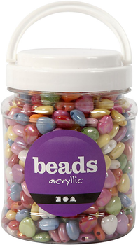 Набір для нанизування Creativ Company акрилові намистини 700 елементів 69702 (5707167197431)