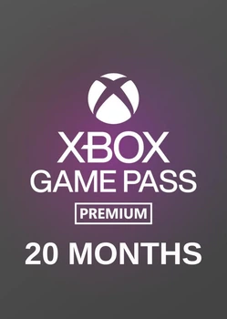 Xbox Game Pass Premium - 20 місяців (Xbox One/Series і Windows 10) Trial підписка для всіх регіонів і країн