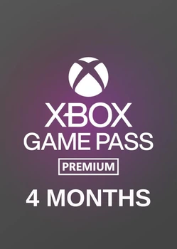 Xbox Game Pass Premium - 4 місяці (Xbox One/Series і Windows 10) Trial підписка для всіх регіонів і країн