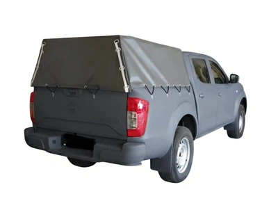 Тент DniproTent на Nissan Navara тип2 Темно-серый