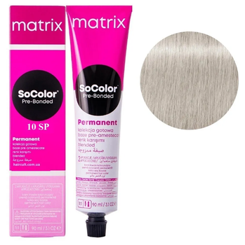 Крем-фарба Matrix SoColor Pre-Bonded Cream №10SP Дуже світлий попелястий блонд 90 мл (26597WB)