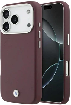 Etui BMW Sign Full Wrapped Metal MagSafe do Apple iPhone 17 Pro Max Red (3666339551360)