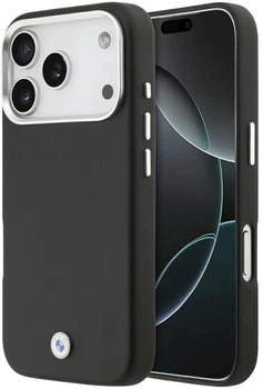 Etui BMW Sign Full Wrapped Metal MagSafe do Apple iPhone 17 Pro Black (3666339551438)