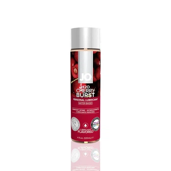 Мастило на водній основі JO H2O - Cherry Burst (120 мл) без цукру, рослинний гліцерин