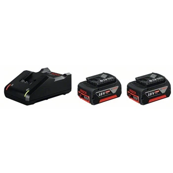 Набір 2х акумуляторів GBA 18V 4.0Аг + ЗП GAL 18V-40 Bosch 1600A019S0