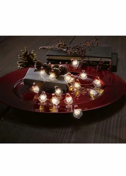 Струнна мідна гірлянда Санта Клаус Livarno Home 20 LED з таймером 2,3 м (N1-00548)