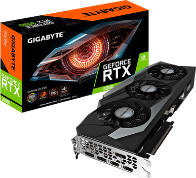 Відеокарти Gigabyte GeForce RTX 3090 купити в Києві: ціна, відгуки
