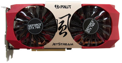 Відеокарта GeForce GTX 760 2GB Palit Jetstream (NE5X760H1042-1042J) Б/В