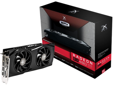 Видеокарта AMD Radeon RX 480 8GB XFX GTR Triple X Edition (RX-480P8DFA6) Б/У