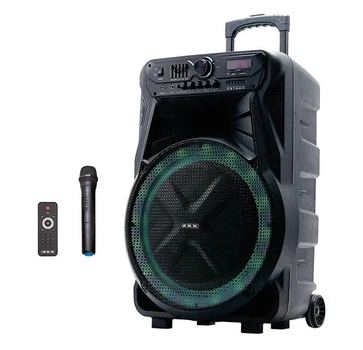 Акустическая переносная колонка ZXX-7272 600 Вт на колёсиках