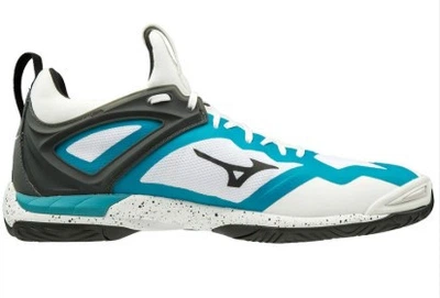 Кроссовки чел. Mizuno WAVE MIRAGE 3 - Wht/Blk/EnamelBlu (44.5) UK10