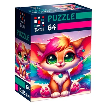 Пазлы Vladi Toys De.tail Крылатый лисенок 64 детали DT1234-03