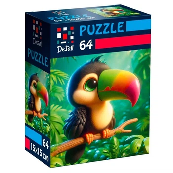 Пазли Vladi Toys De.tail Пташеня в джунглях 64 деталі DT1234-17
