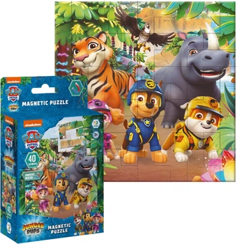 Магнитный пазл DoDo Paw Patrol Джунгли 40 элементов (200649)