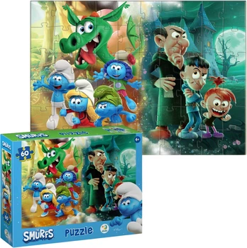 Пазл DoDo The Smurfs Домашня тварина-дракон 60 елементів (200664)