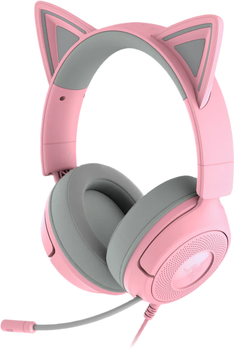 Słuchawki Razer Kraken Kitty V3 X Wired Quartz (RZ04-05350100-R3M1)