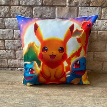 Подушка Покемон Пікачу Pokemon-7 33х33см