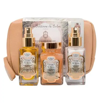 Набор для тела Тадж Палас с косметичкой La Sultane De Saba Trousse Corps Taj Palace 3700448607324