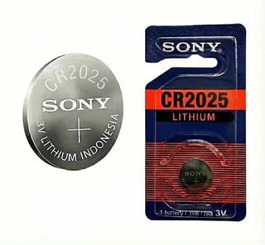 Батарейка Sony CR2025 3V Lithium