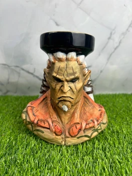 Чаша для кальяна Monster Bowls BAIUM Lineage II — коллекционная глазурированная чаша ручной работы в эксклюзивном образе персонажа