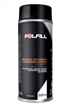 Антигравий черный 500 мл Аэрозоль "Polfill" 43370