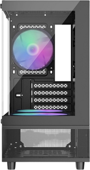 Корпус 1stPlayer Mi2-A-BK-2F7R-1F7 ARGB Black