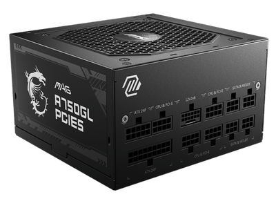 Блок живлення MSI MAG A750GL PCIE5 80+Gold (MAG A750GL PCIE5) - Б/У