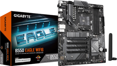Материнська плата Gigabyte B550 EAGLE WIFI6 Socket AM4