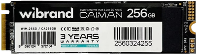 SSD M.2 Накопичувач Wibrand Caiman 256GB (WIM.2SSD/CA256GB)