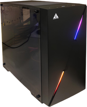 Корпус Golden Field 3803 500W RGB Black