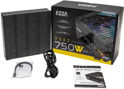 Блок живлення AZZA PSAZ ARGB 750W 80+ Bronze